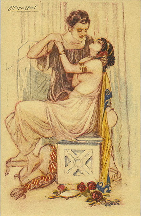 Roman Lovers by Achille Luciano Mauzan